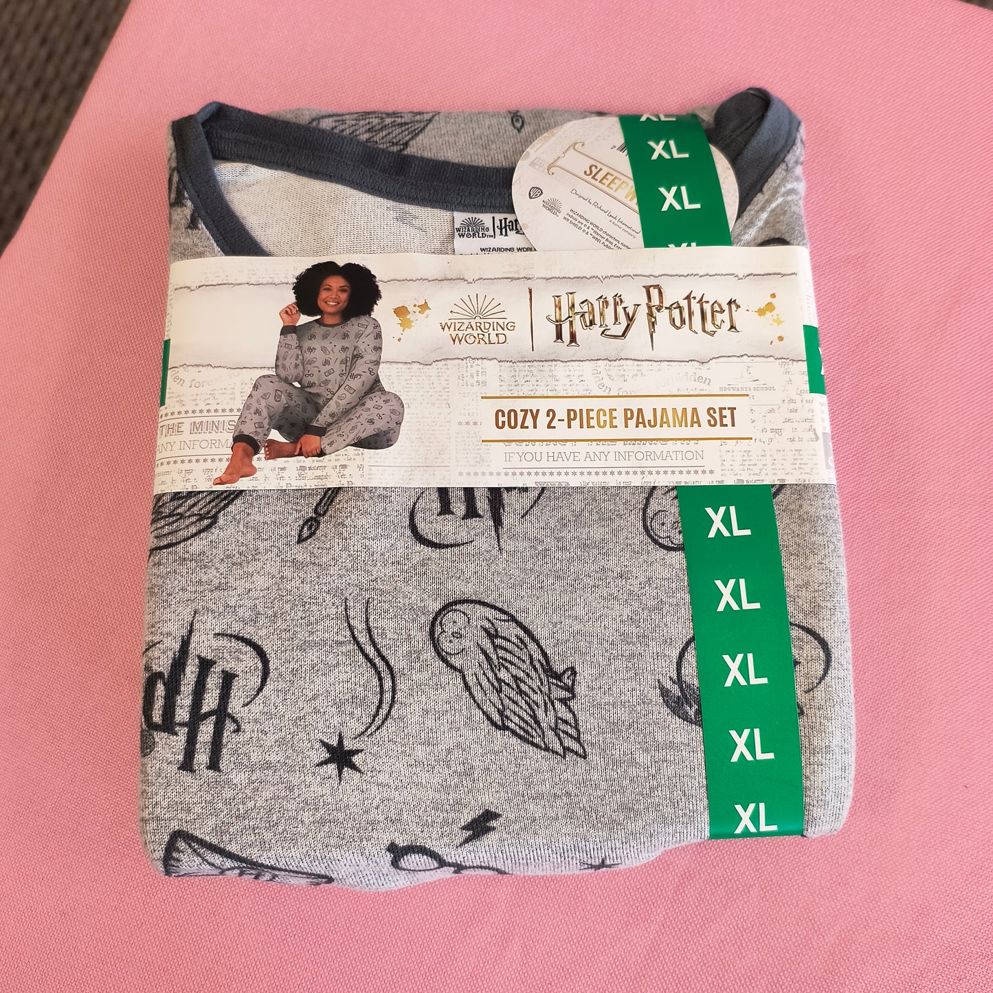 HARRY POTTER 2-Piece Pajama set XL 7/29/26