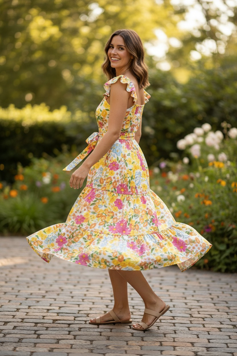 Sugar lips yellow dress M 7/15/26