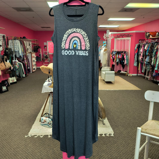 Good vibes dress XL