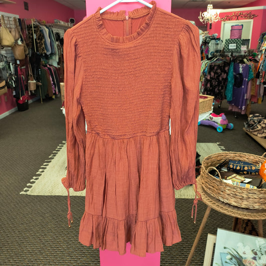 Orange dress S 5/22/26