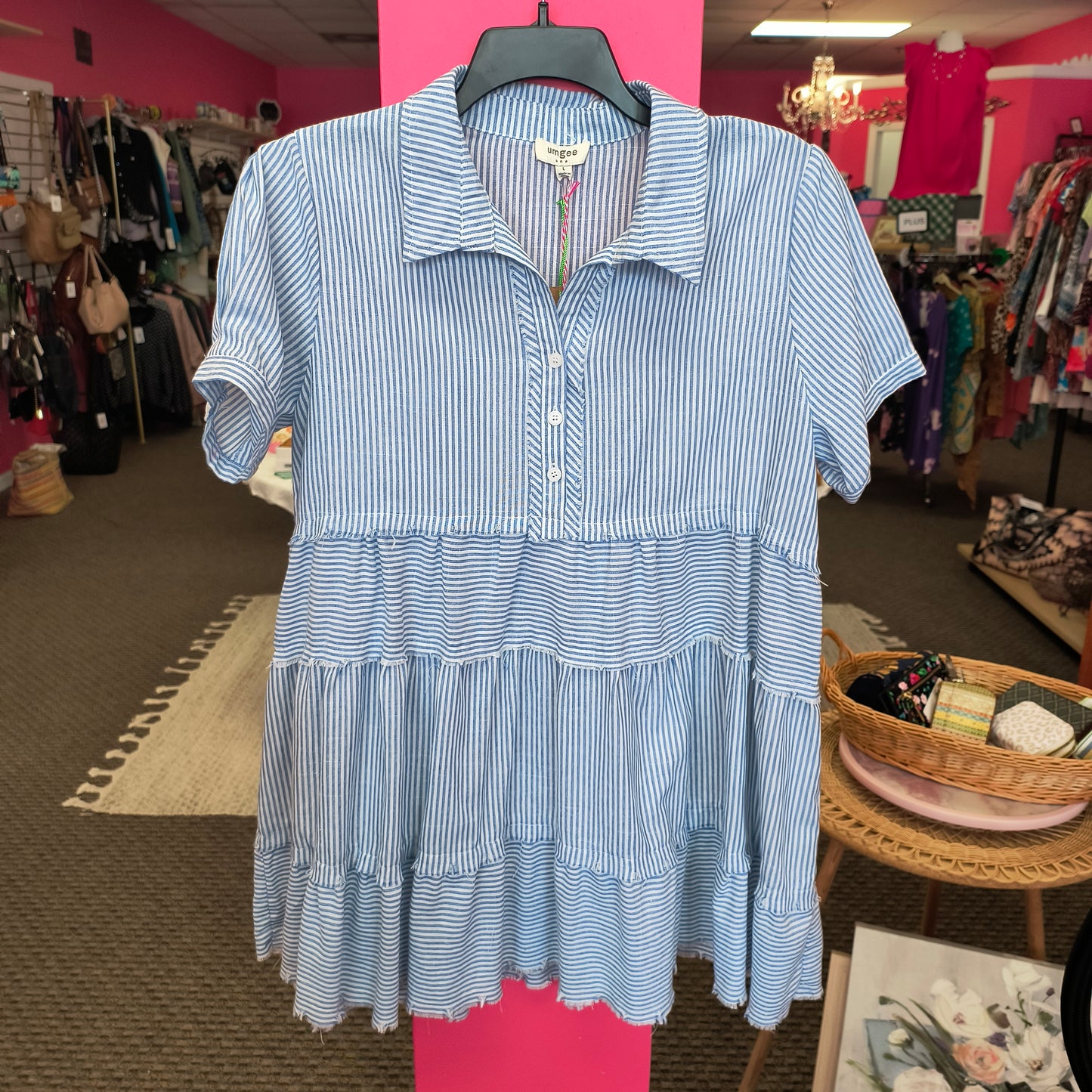 Umgee dress L 6/10/26