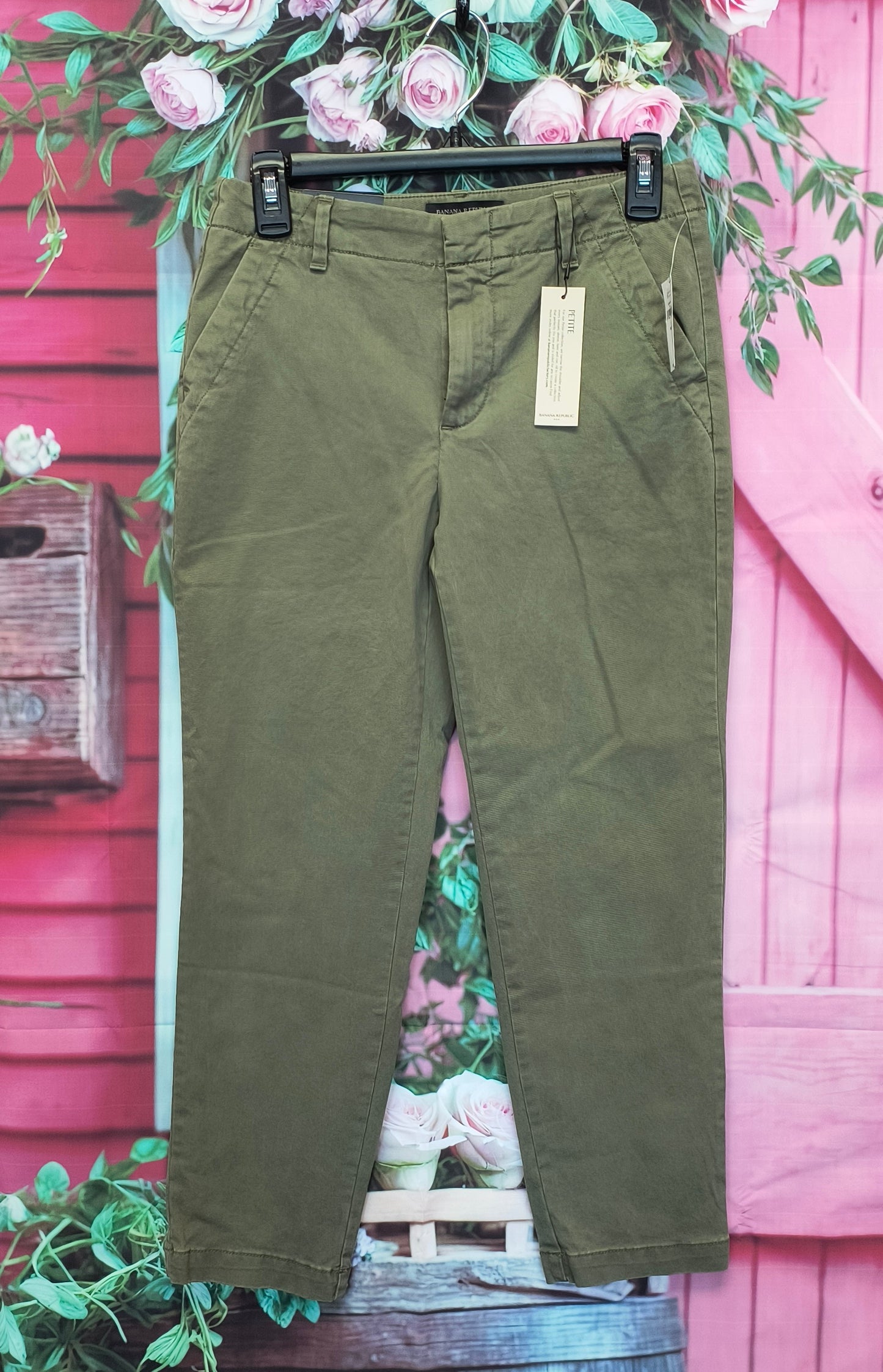 Banana Republic slim chino pants 0P 7/3/26