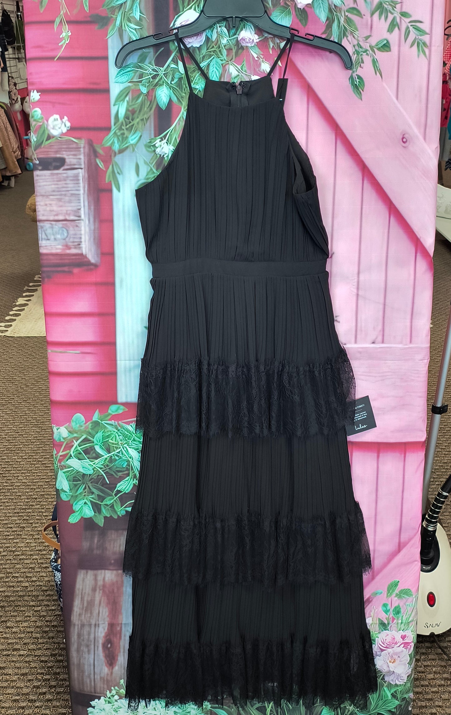 Lulus black dress M 8/7/26