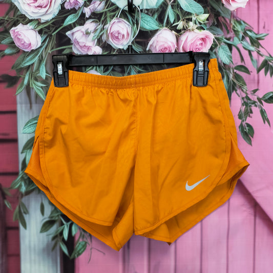 Nike orange shorts active XS 7/23/26