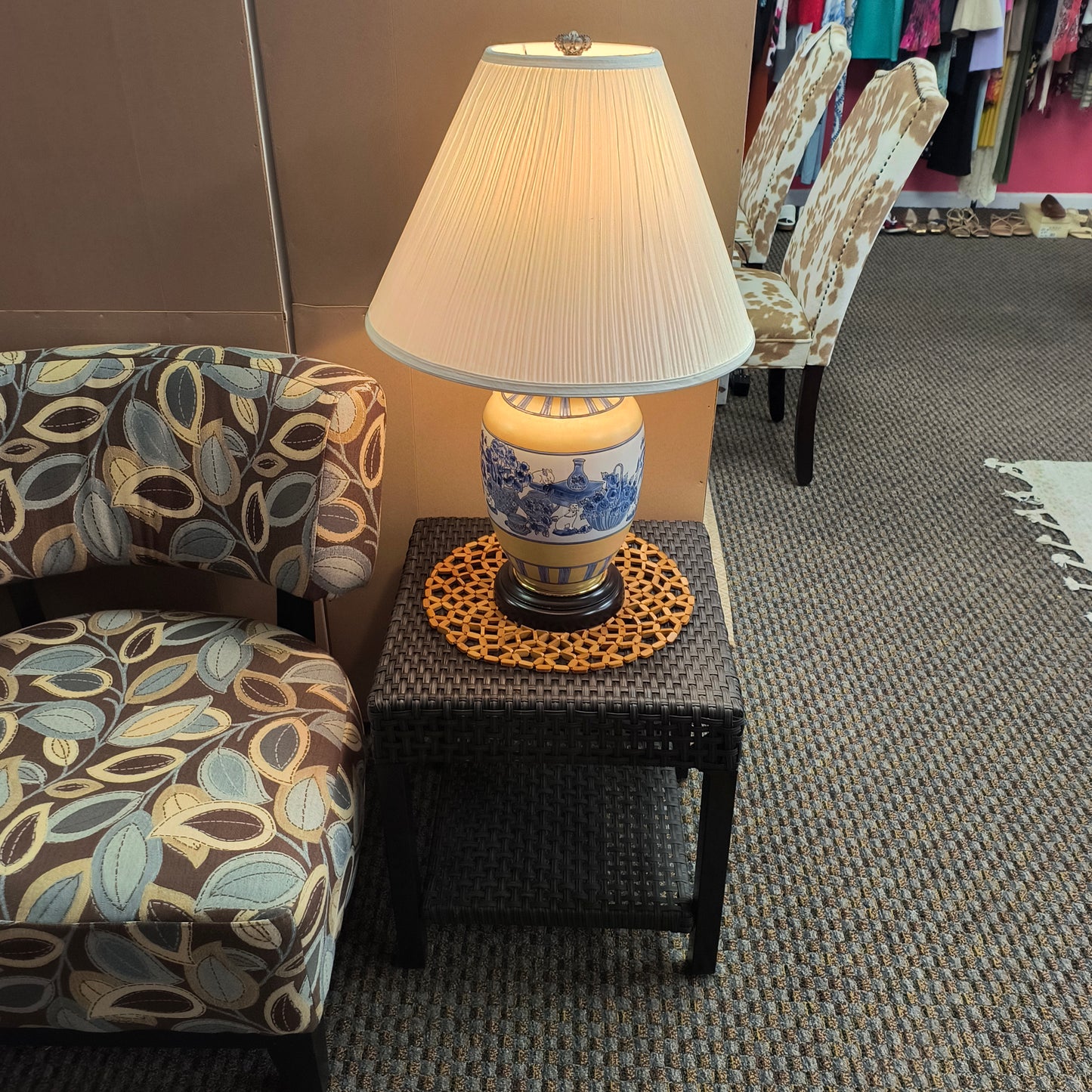 Set of wicker side tables 1/2/26