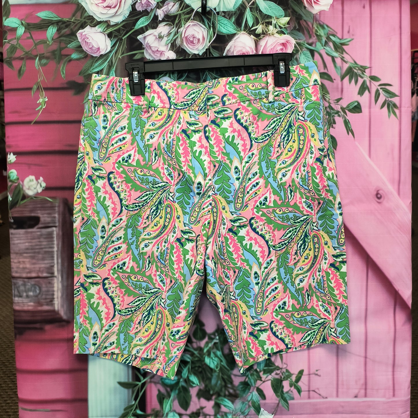 Talbots Paisley print Shorts 10 7/30/26