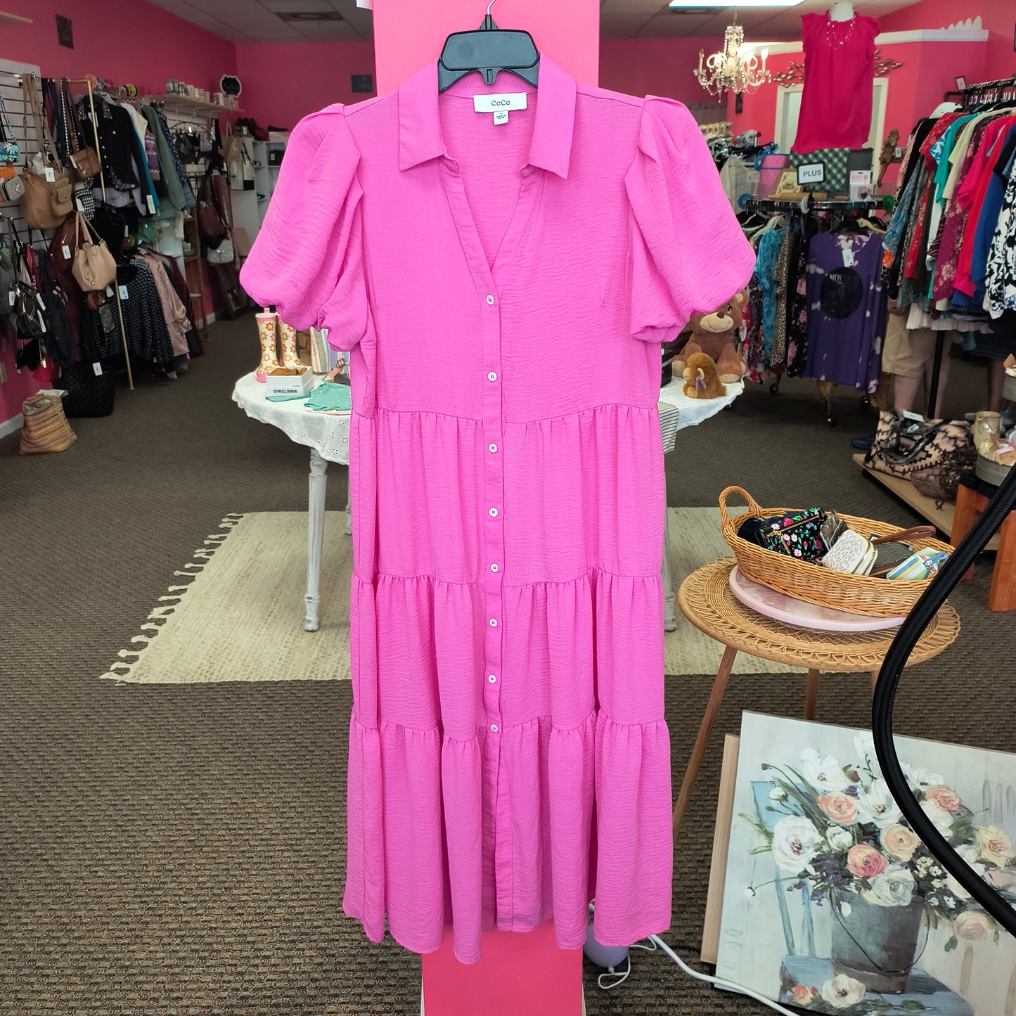 CeCe Maxi Dress M 6/10/26