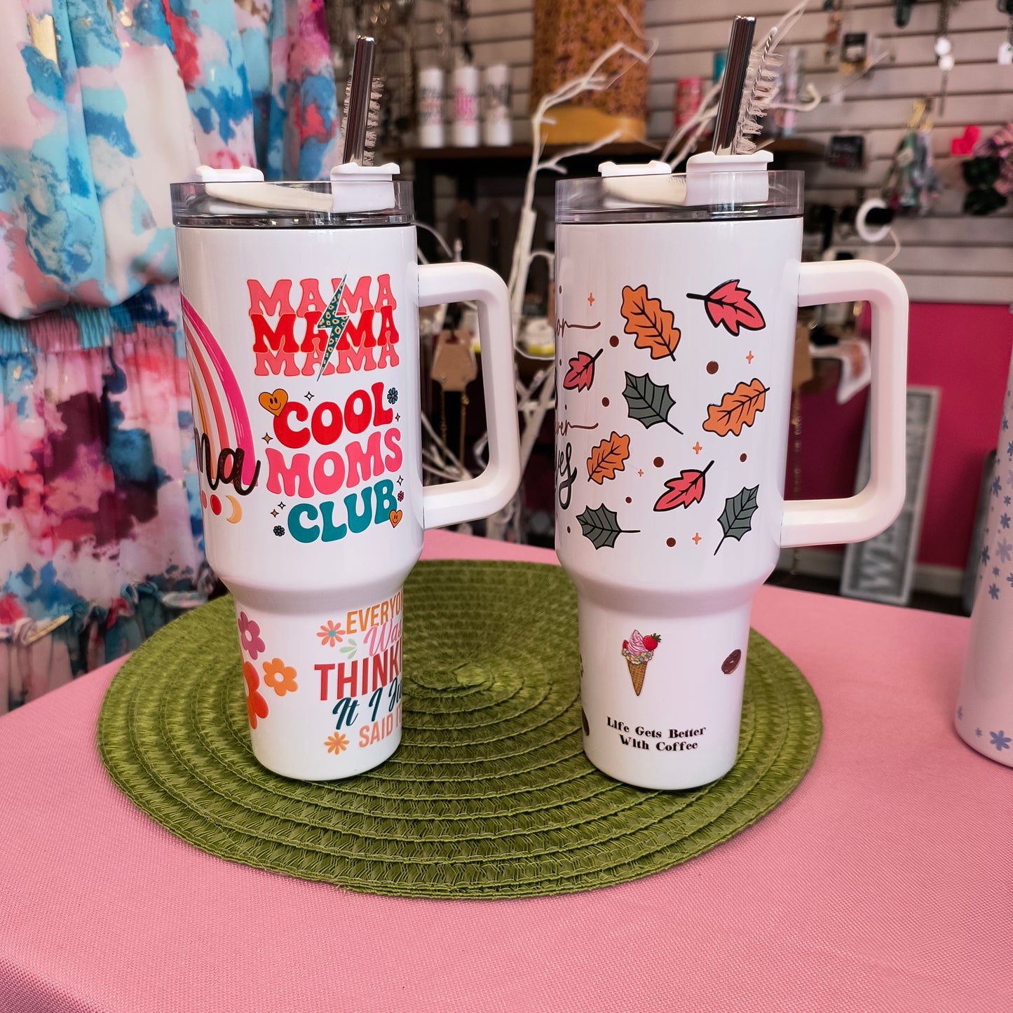 Stainless large cups