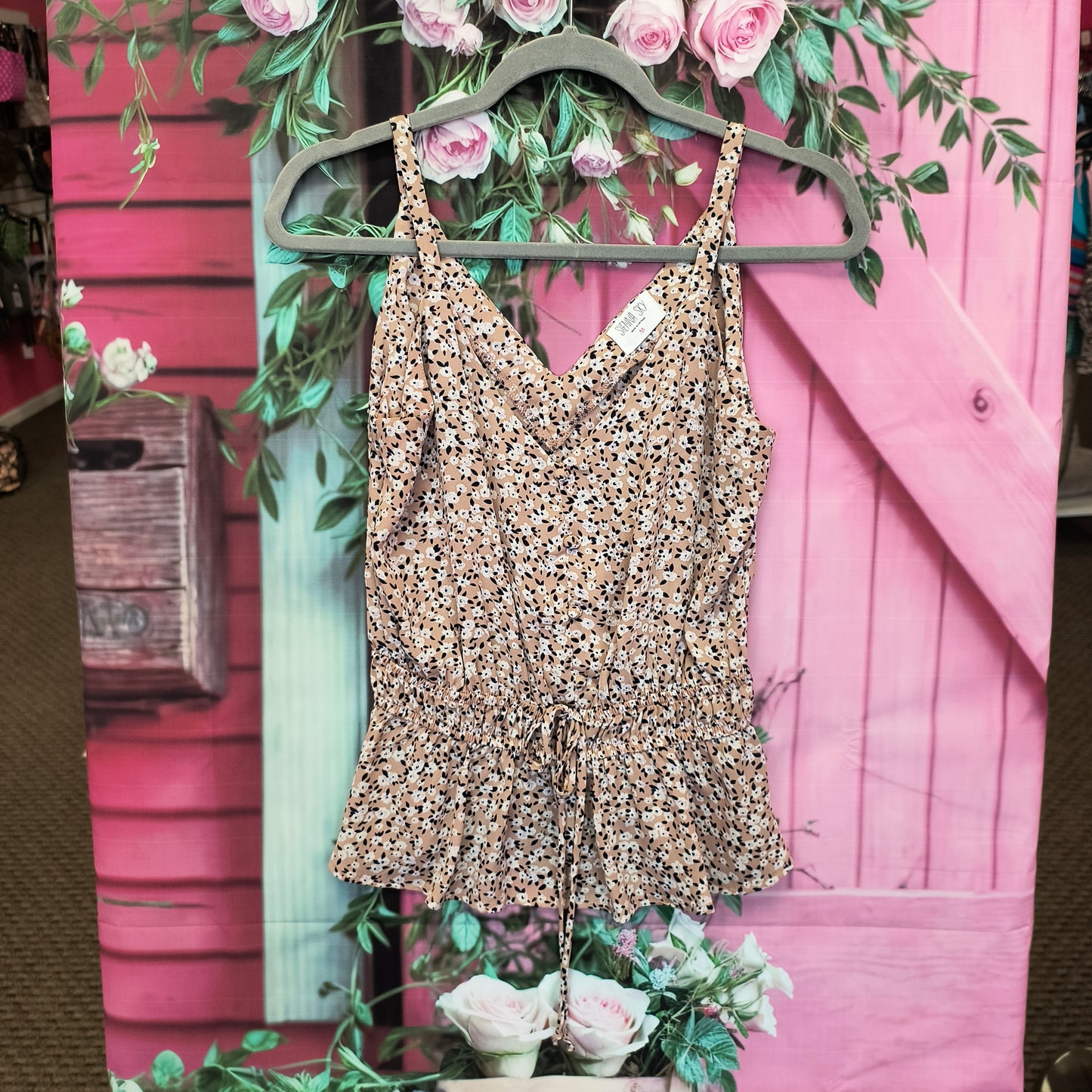 Sienna Sky Floral Top M 7/23/26