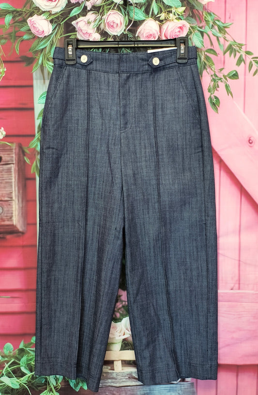 Loft wide leg crop pants 00P 7/3/26