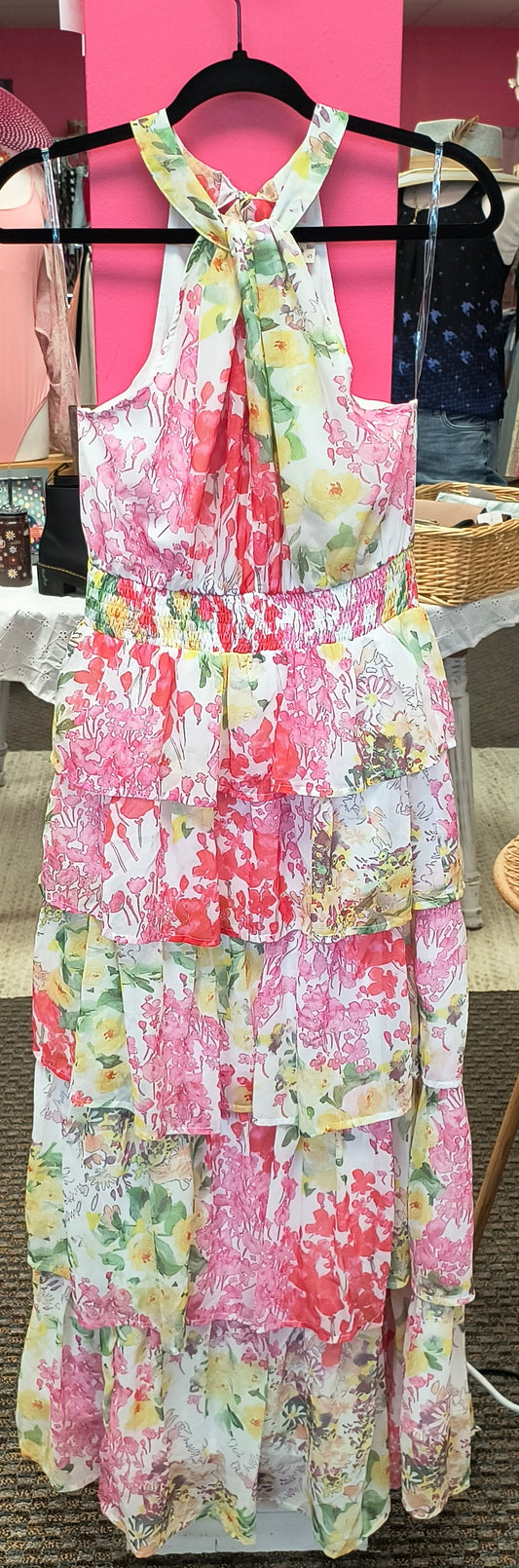 Entro halter dress S 5/30/26