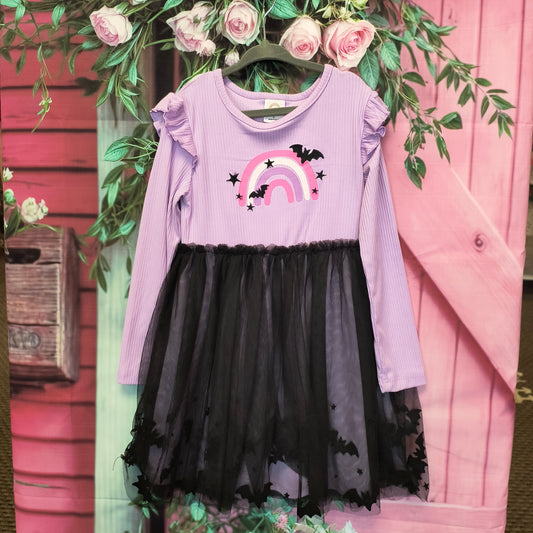 Wonder nation purple Halloween dress 5 7/18/26