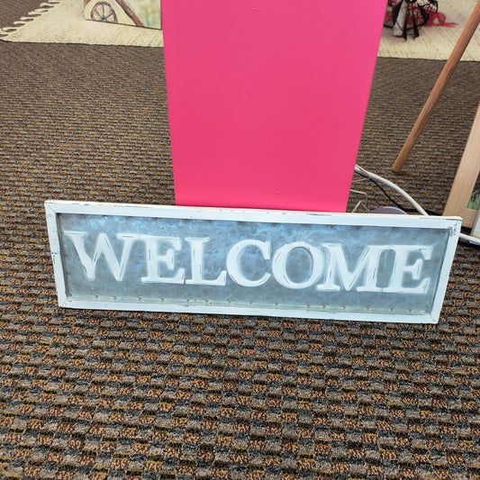 Welcome sign 5/28/26