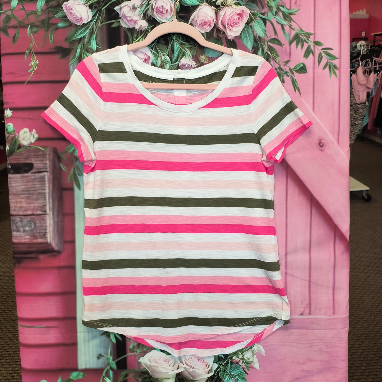 Talbots striped tshirt MP 7/30/26