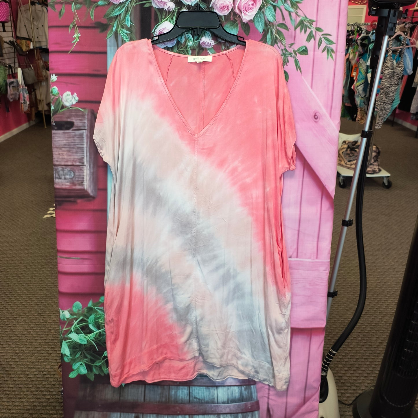 River + Sky Tie Dye dress M 8/7/26