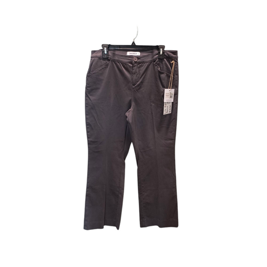 Lila Ryan Bootcut pants charcoal grey size 14P
