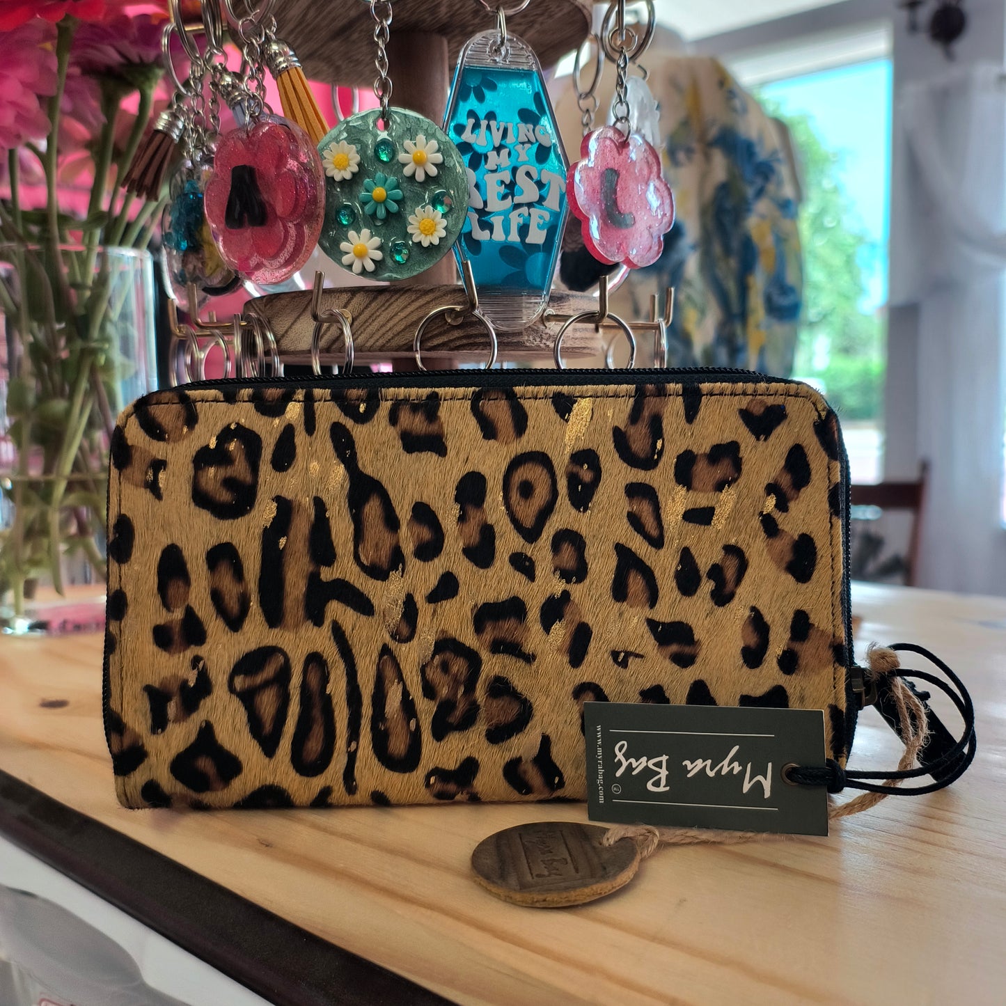 Myra leopard print wallet 8/7/26