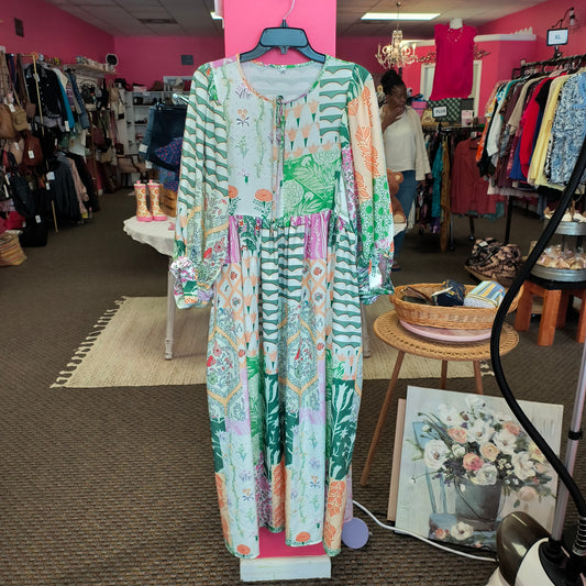Patchwork dress XL 6/5/26