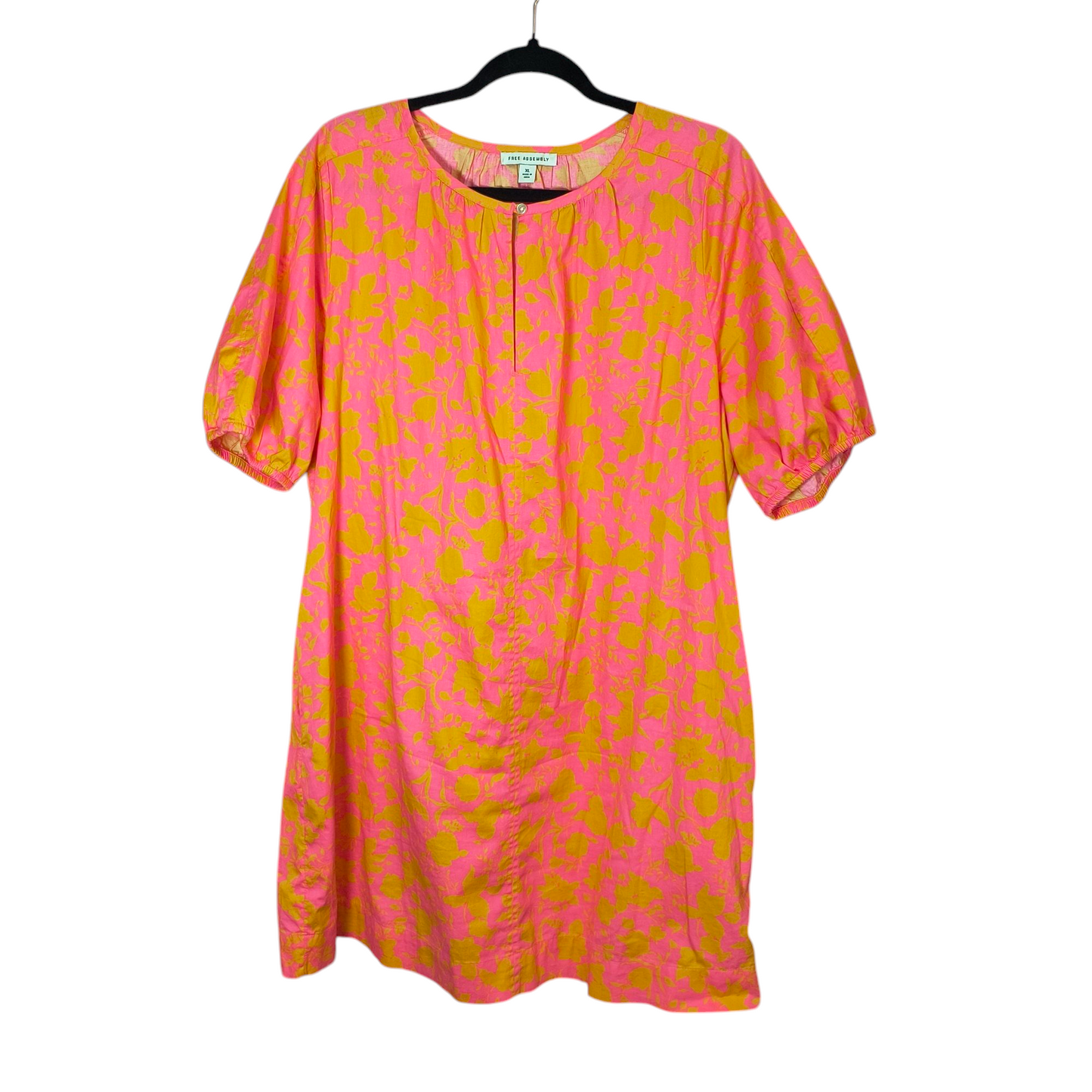 Free assembly mini dress XL