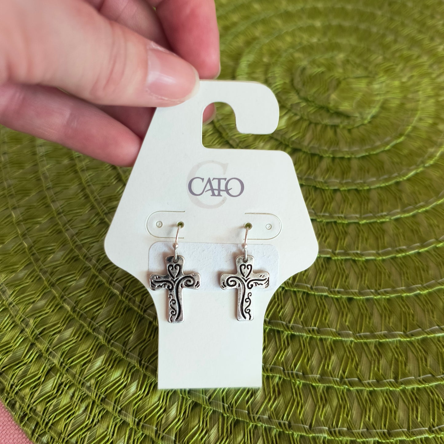 Cross earrings 6/19/26
