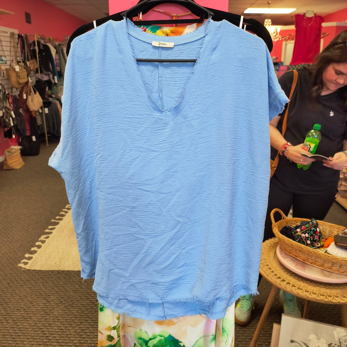 Blue shirt L