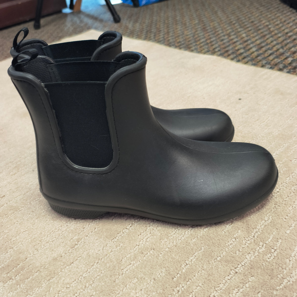 P)Crocs Black Boots 10 10/1/26