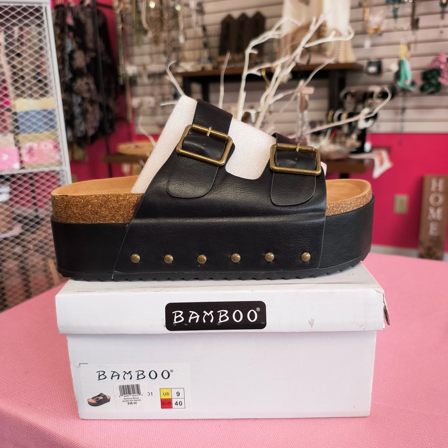 Bamboo sandals 9 7/10/26