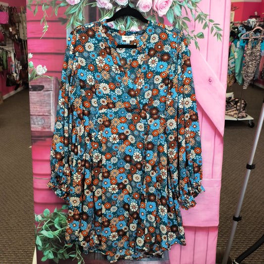 Umgee floral dress M 8/12/26