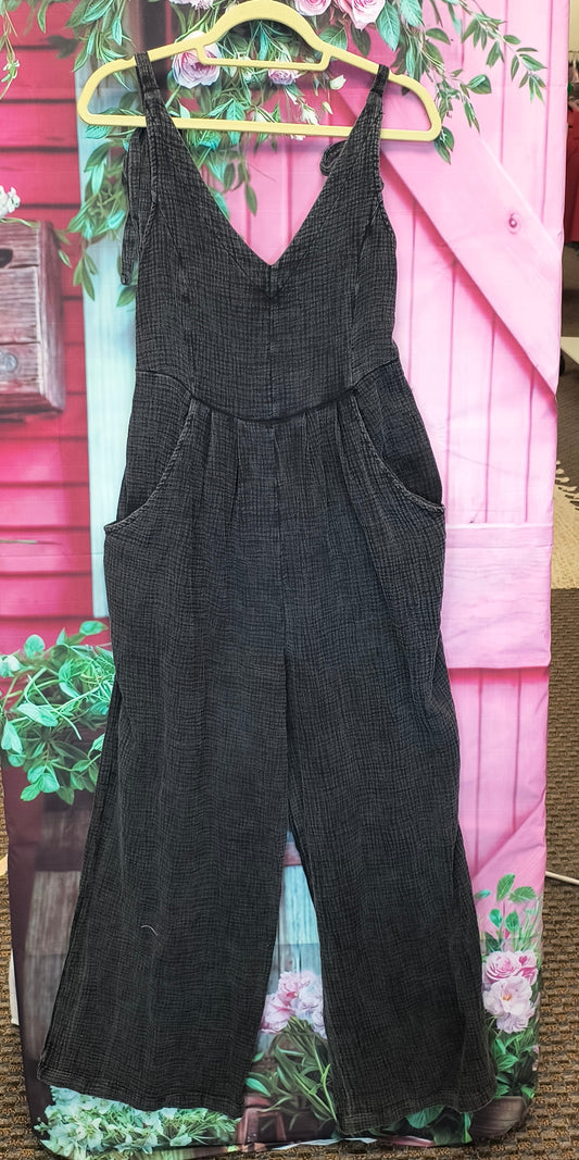Eesome Black Jumpsuit S 7/15/26