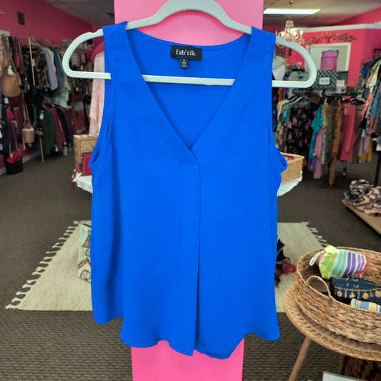 Blue tank blouse M 5/22/26