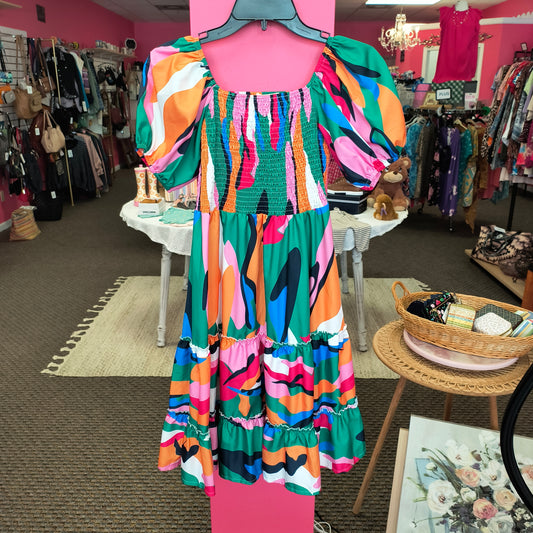 Multicolored dress 6/10/26