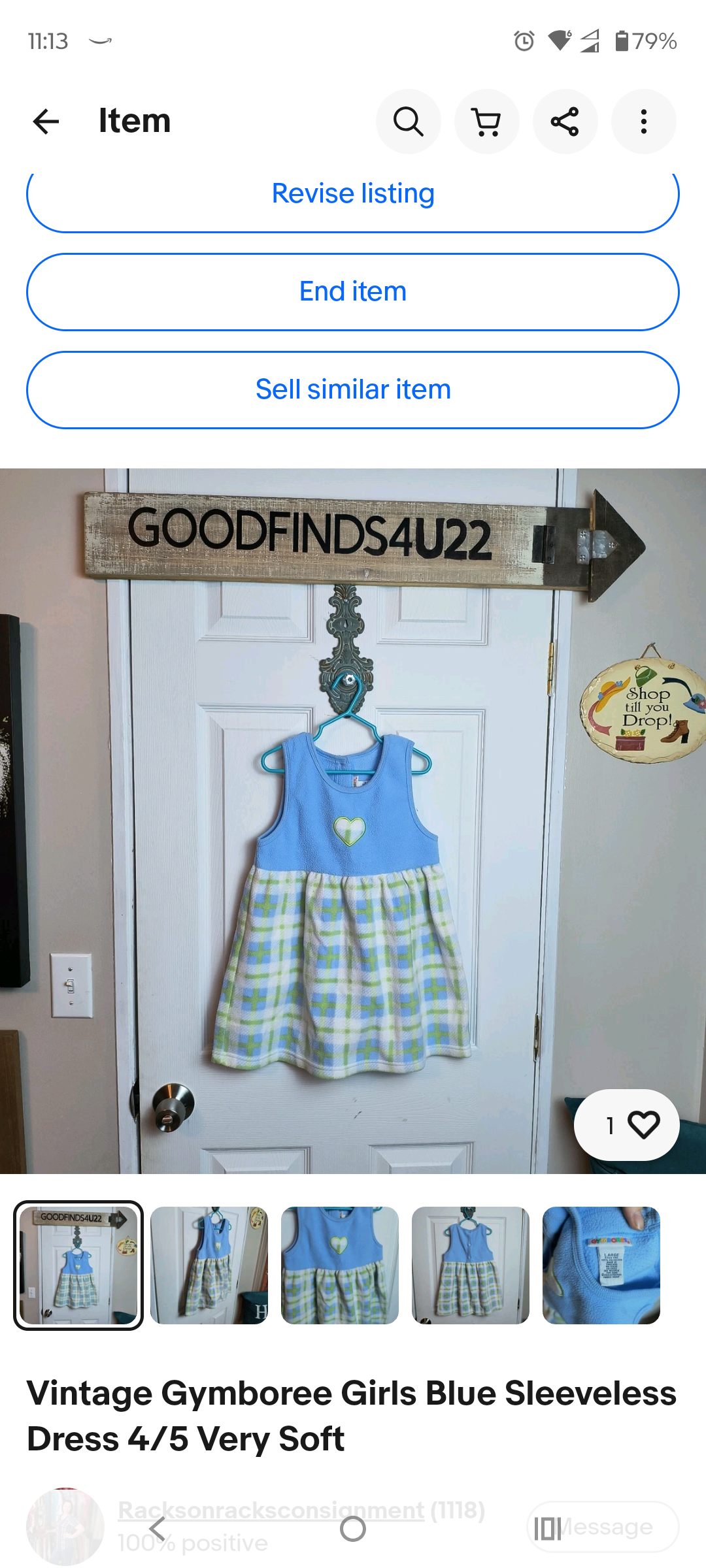 Gymboree Dress 3/4 6/17/26