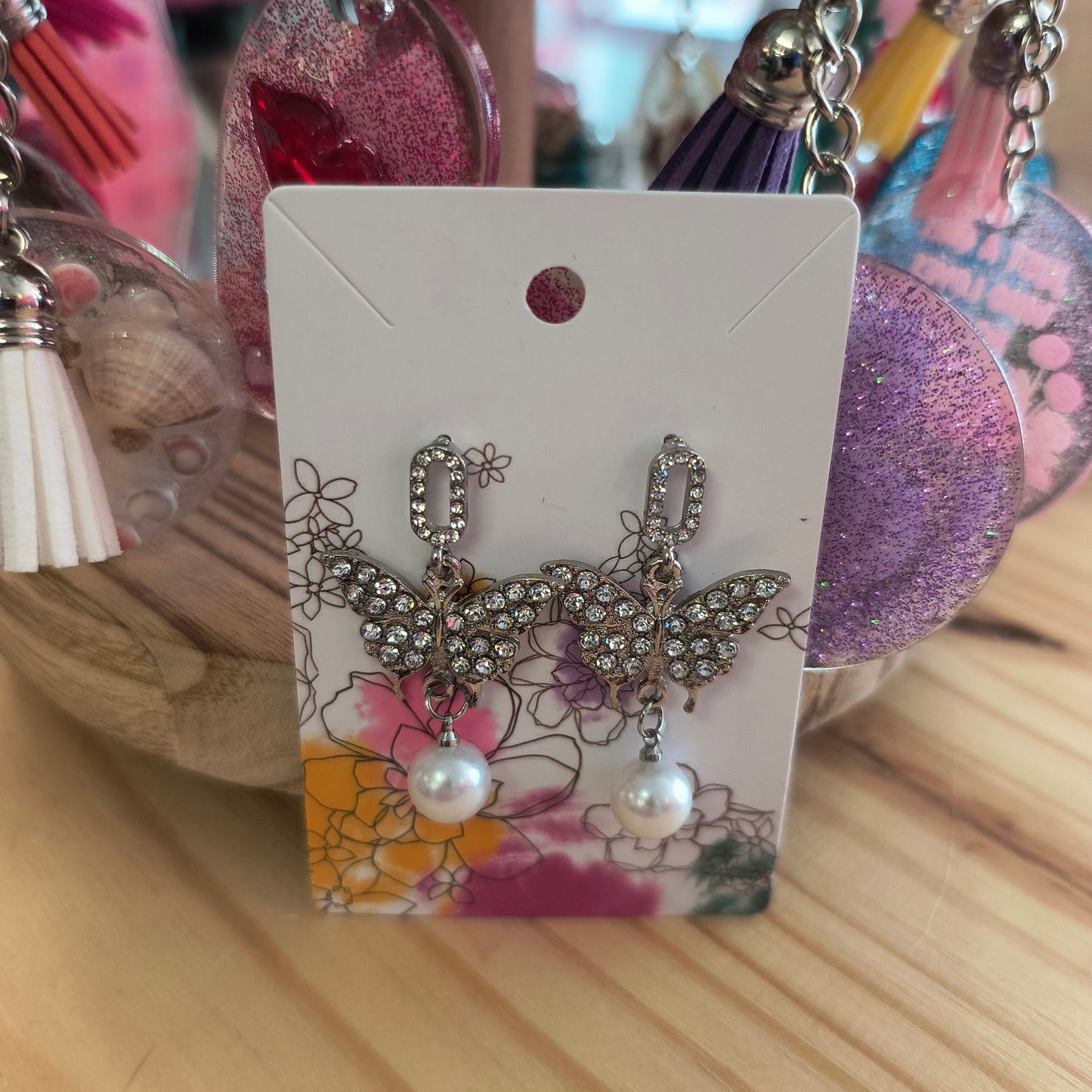 Butterfly earrings 7/23/26
