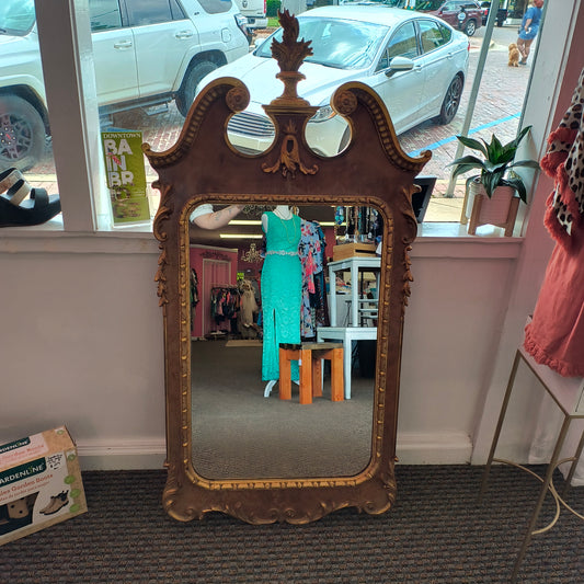Vintage antique Gold wall mirror
