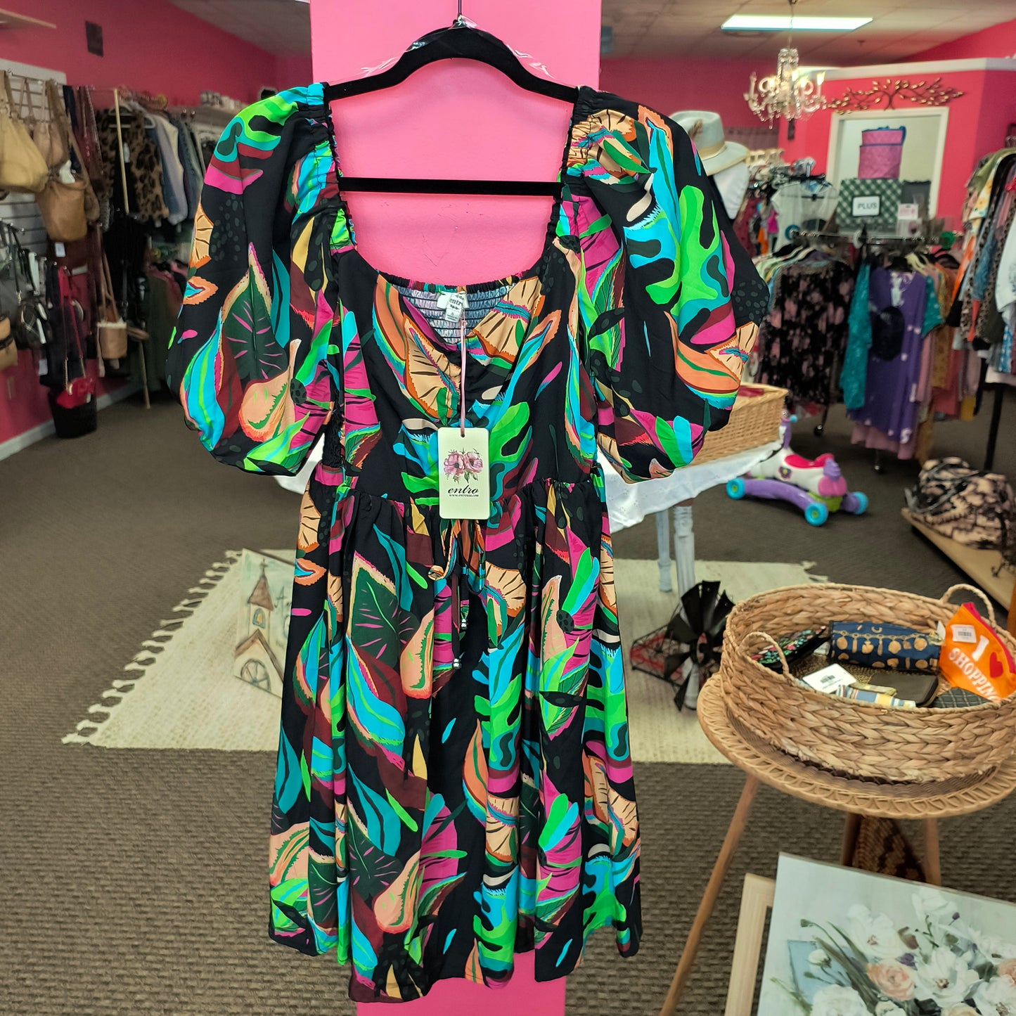 Entro tropical dress S 5/23/26