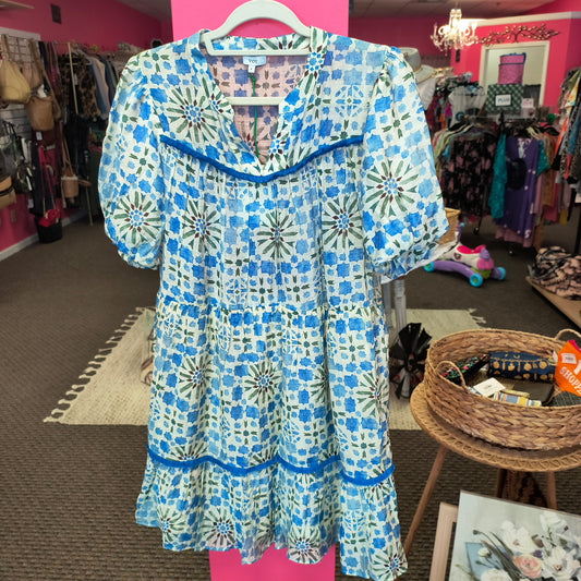 Voy blue dress S 5/23/26