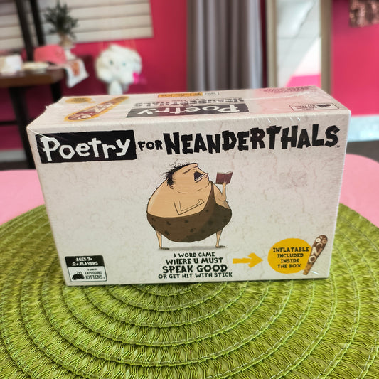Poetry for Neanderthals Game 7/23/26
