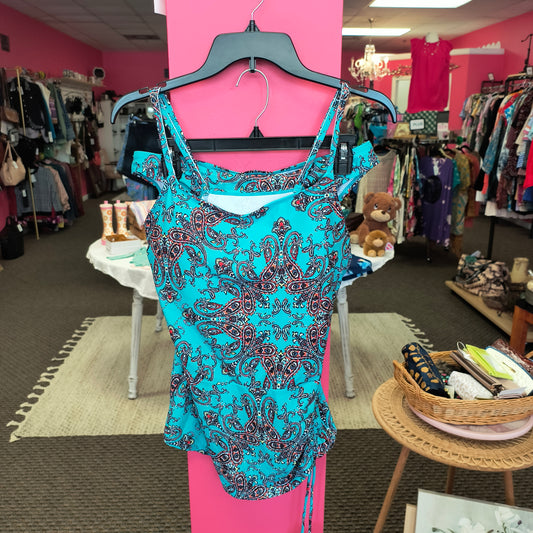 Turquoise tankini L 6/13/26