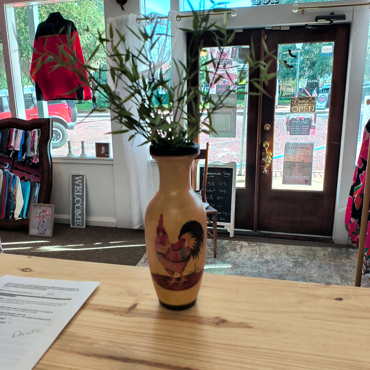 D)Tall Rooster vase 10/3/26