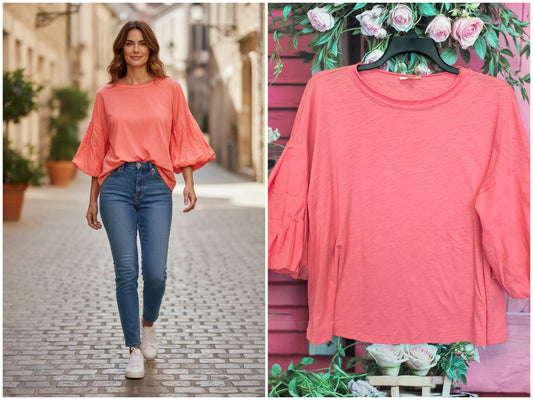Easel coral top S 7/15/26