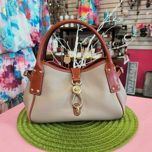 Dooney & Bourke Lock Shoulder Satchel 6/12/26