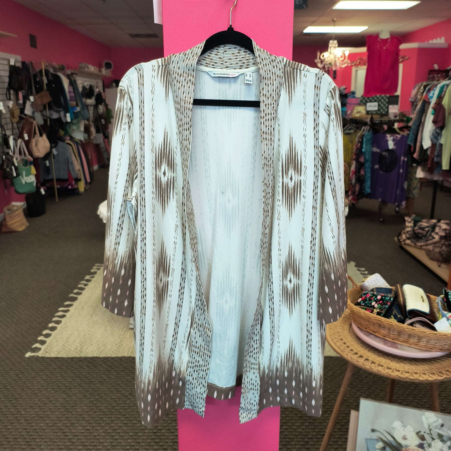 Isaac Mizrahi Cardigan L 6/14/26