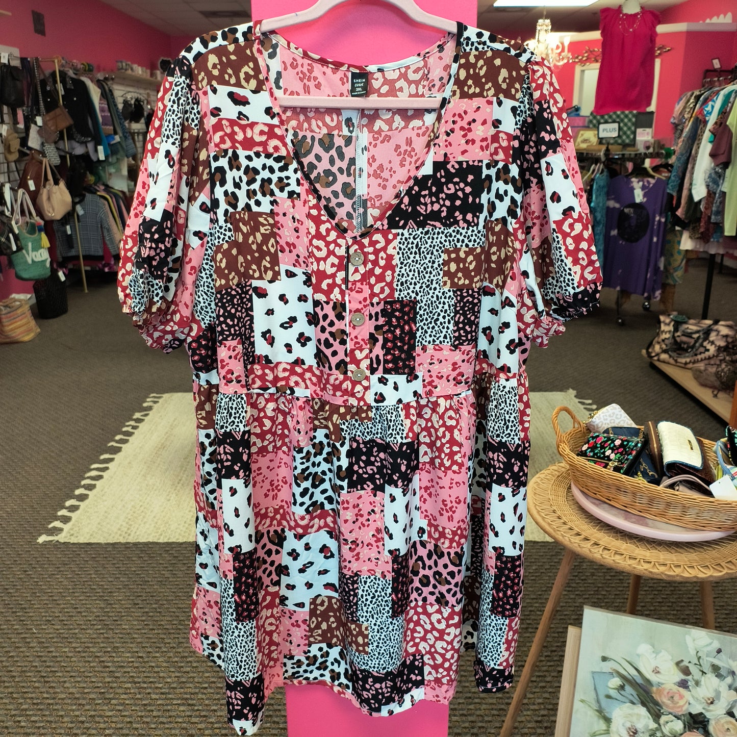 Patchwork dress 3X 6/14/26