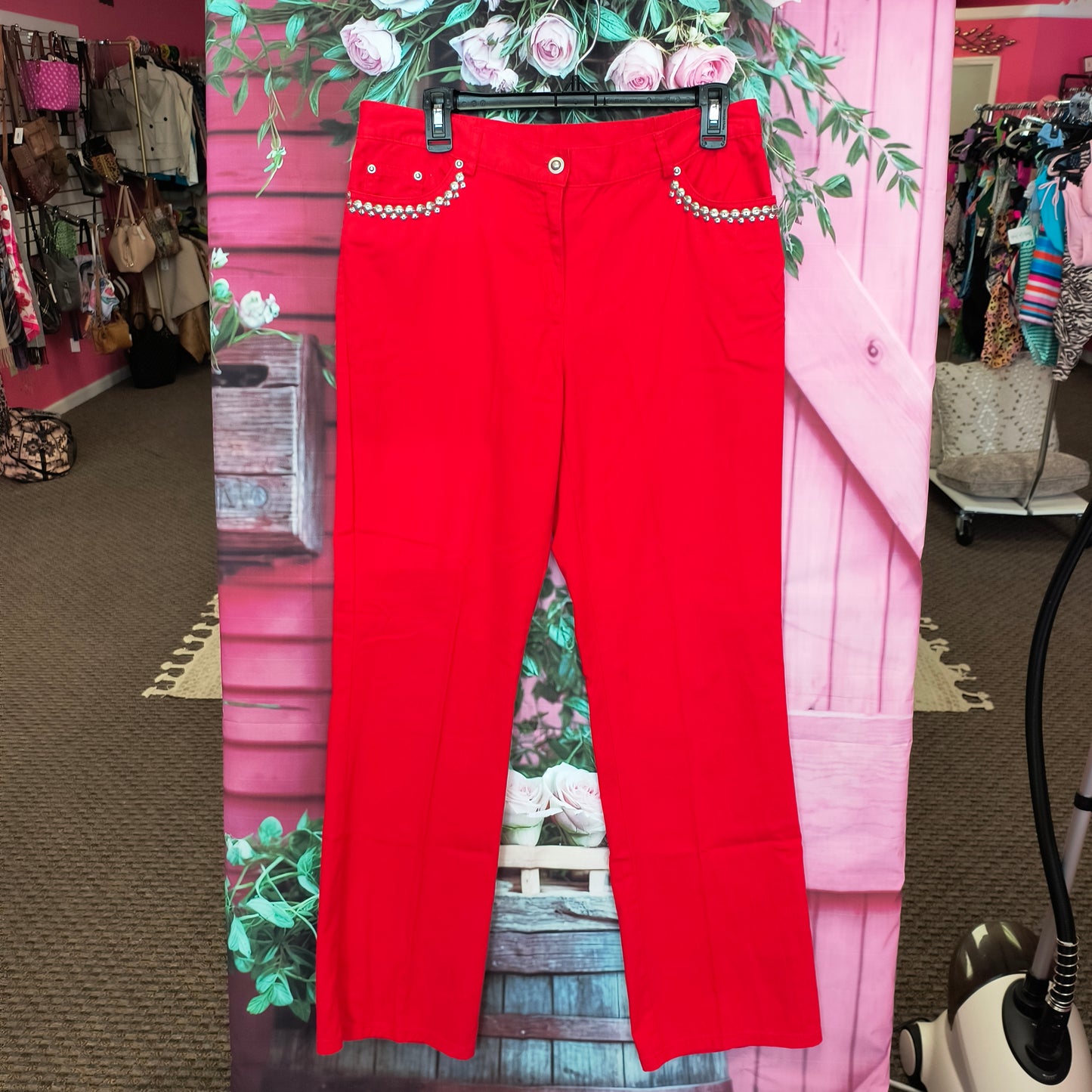 Ruby Rd red pants 6P 7/24/26